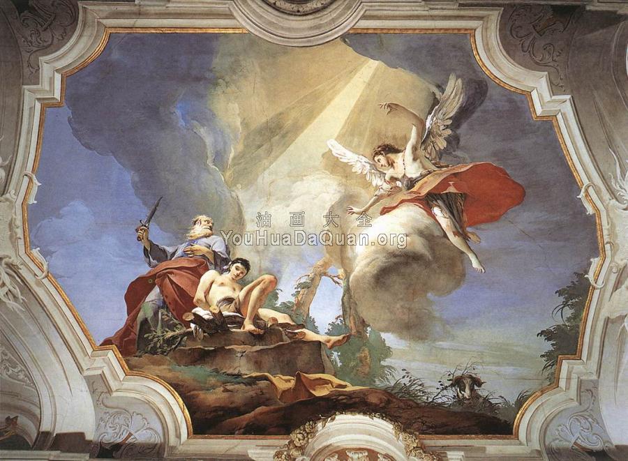 Patriarcale The Sacrifice of Isaac - 乔瓦尼·巴蒂斯塔·提埃波罗